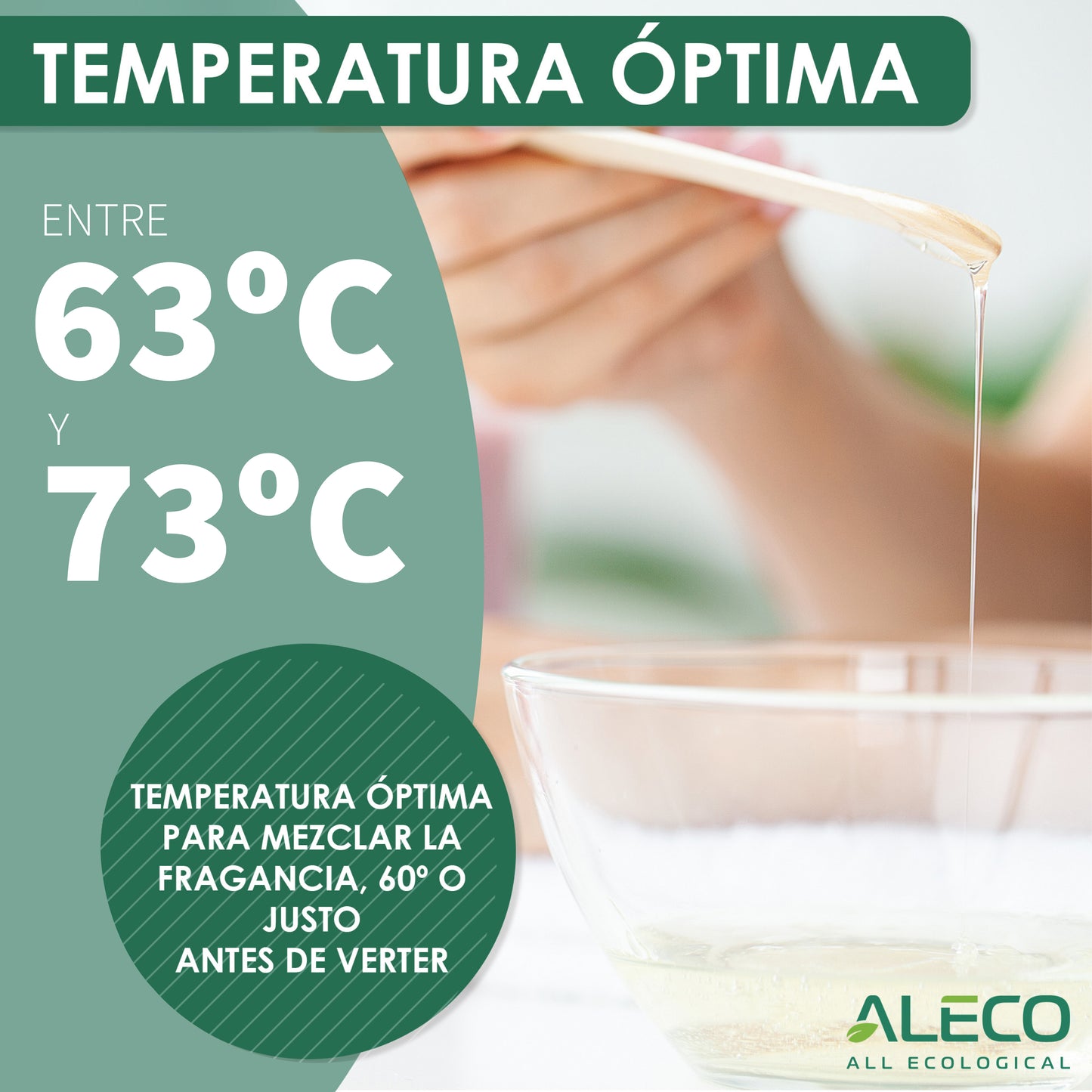 ALECO Cera de Parafina en Perlas. NUEVA Calidad MEJORADA para Velas, Moldeo e Inyección - Fusión a 63-73ºC Mínimo Aceite, Máxima Fragancia.