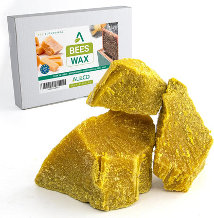 Pure National Beeswax: ECO, Certified, Ideal for Natural Cosmetics and Candles 